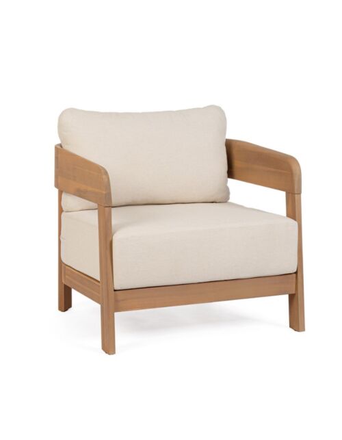 BIZZOTTO poltrona lounge PABLO FSC con cuscini