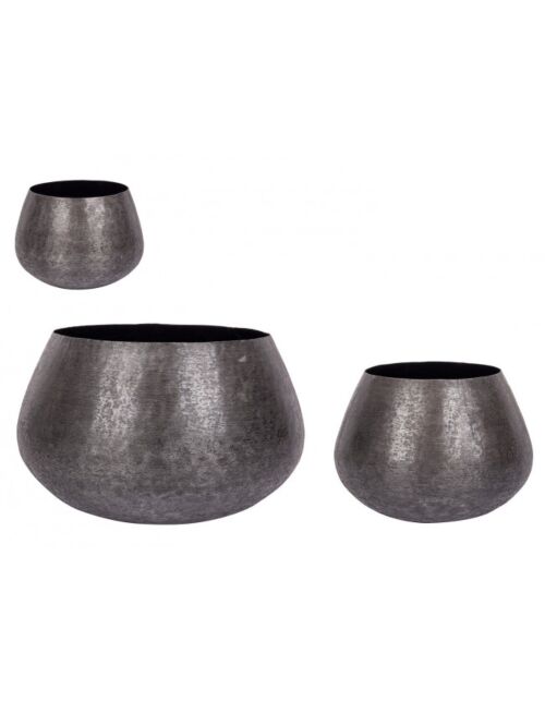 BIZZOTTO SET3 P.VASO VARANASI TO NERO