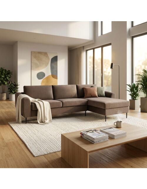 DIVANO CON CHAISE LONGUE GREGORY