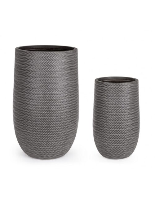 BIZZOTTO SET2 P.VASO TRESSAGE TO ALTO ANTRACITE