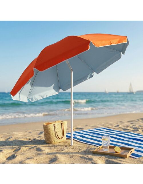Ombrellone da spiaggia con palo in alluminio 220/32 OM-807037
