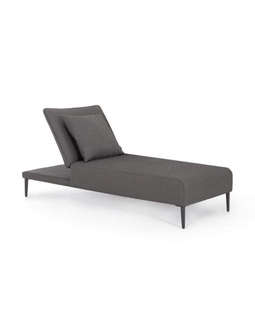 BIZZOTTO Lettino singolo VIPER antracite QS22/ANTR