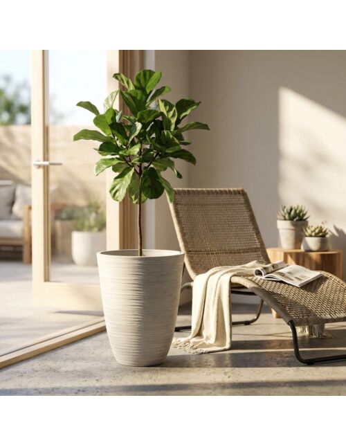 VASO GRANDE ANEMONE  VA801022-BIAN