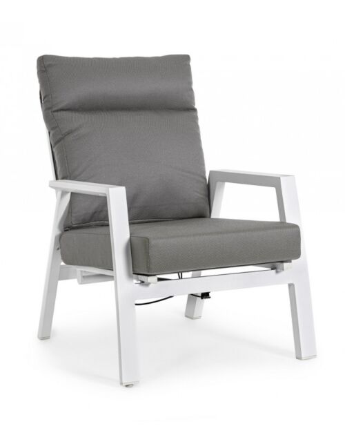BIZZOTTO POLTRONA RECL C-C KLEDI BIANCO JX11