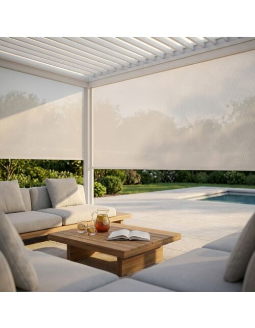 LATERALE PER PERGOLA BIOCLIMATICA 4 X 4