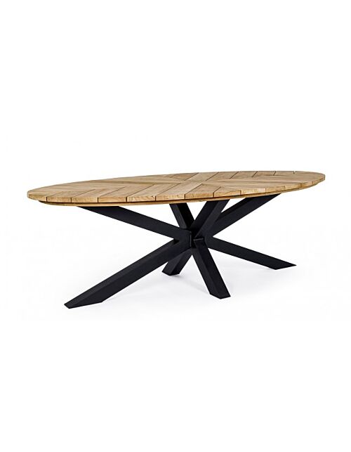 BIZZOTTO TAVOLO PALMDALE OV 240X110 CARBON RT02