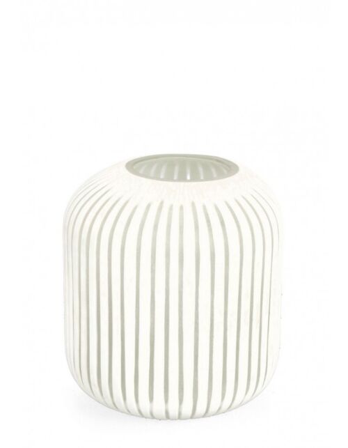 BIZZOTTO VASO MATTALA VT BIANCO H26