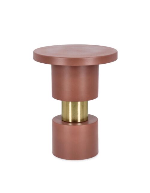 BIZZOTTO tavolino rotondo MITUL MATTONE Ø35 cm