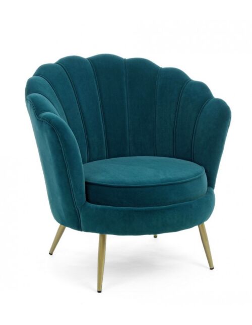 BIZZOTTO poltrona imbottita GILIOLA blu