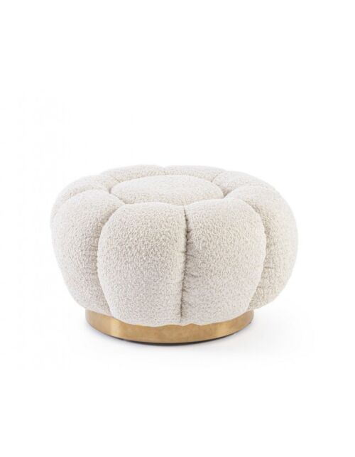 BIZZOTTO POUFF FLOREL NATURALE