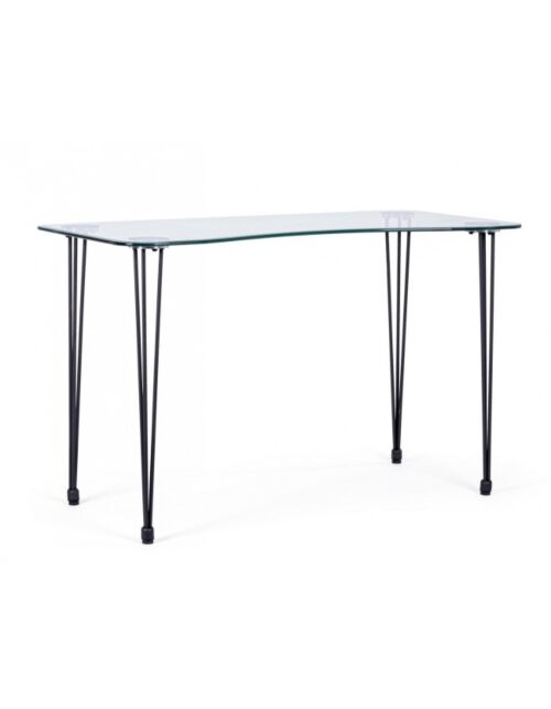 BIZZOTTO SCRIVANIA RONDO' NERO 120X60