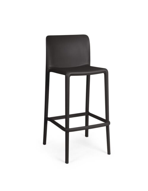 BIZZOTTO sgabello bar CHLORIS nero – impilabile