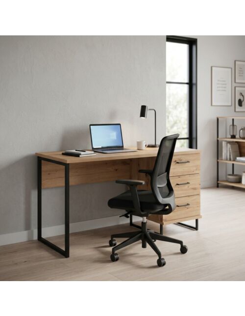 11011194 COMPUTER DESK SARDINIA ROVERE ARTIGIANO