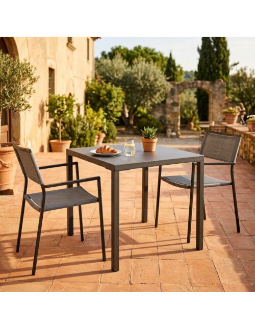 TAVOLO MANCHESTER 80 X 80 IMPILABILE