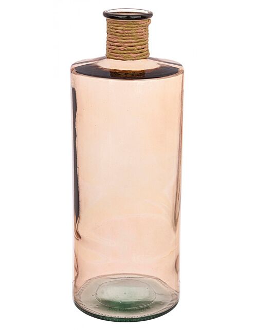 BIZZOTTO VASO VT ROTANG ROSA ANTICO H42
