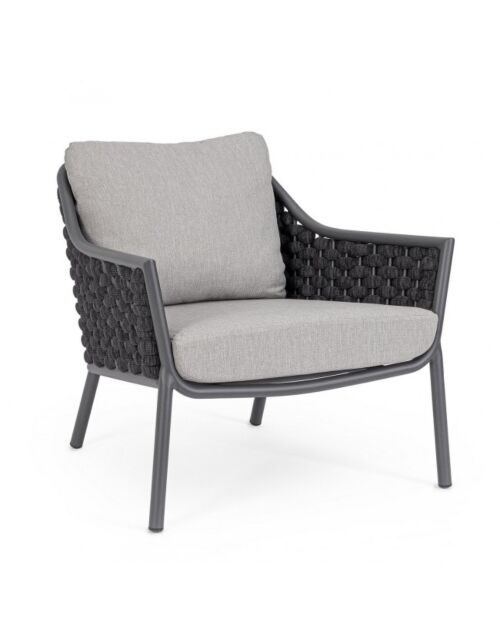 BIZZOTTO POLTRONA C-C EVERLY ANTR QS22/GRAPHITE