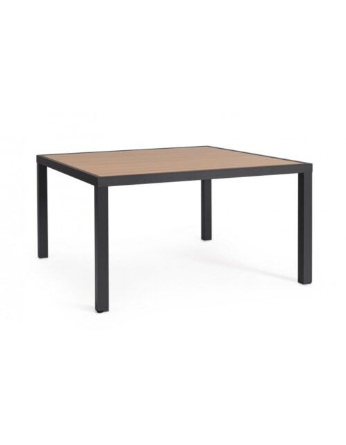 BIZZOTTO Tavolo da giardino HILIJA 136X136 antracite LH32