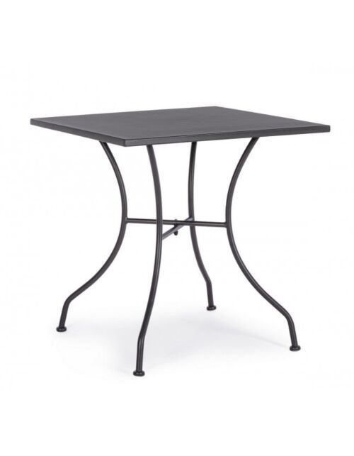 BIZZOTTO TAVOLO KELSIE ANTRACITE 70X70
