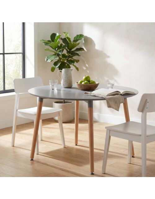 TAVOLO LIONE Ø 120 GRIGIO
