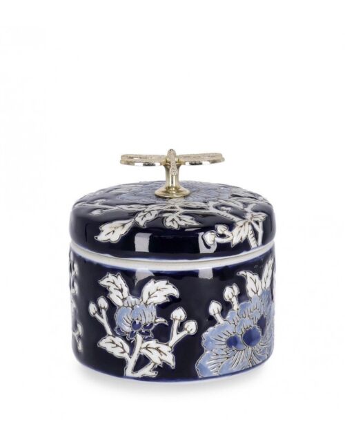 BIZZOTTO VASO MENG C-TAPPO CIL BLU BIANCO H11