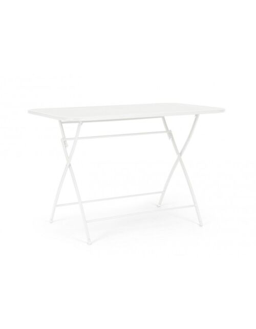 BIZZOTTO TAVOLO PIEGH YVONNE RETT 110X70 BIANCO