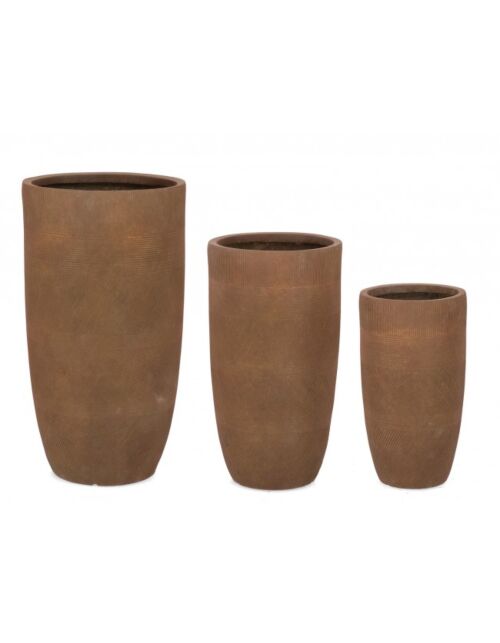 BIZZOTTO SET3 P.VASO RIGO TO RUSTY ALTO
