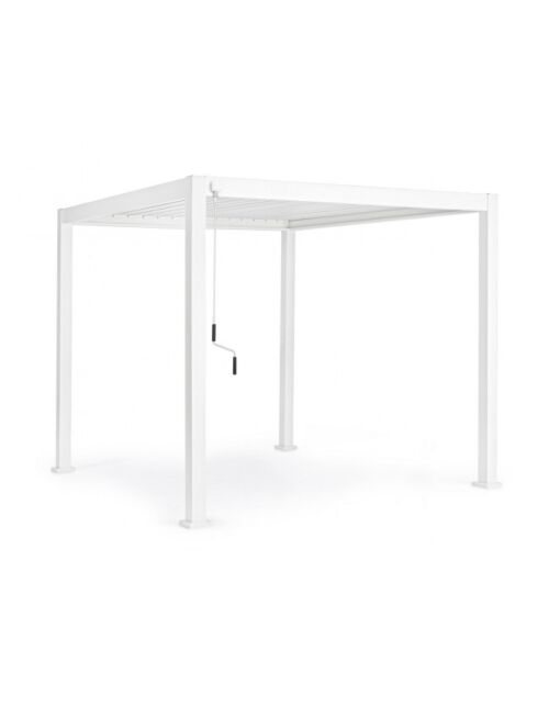 BIZZOTTO PERGOLA OCEAN 3X3 BIANCO