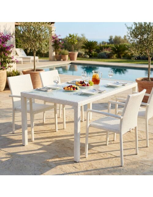 TAVOLO AZORE 150 X 90  WI-806777-BIAN