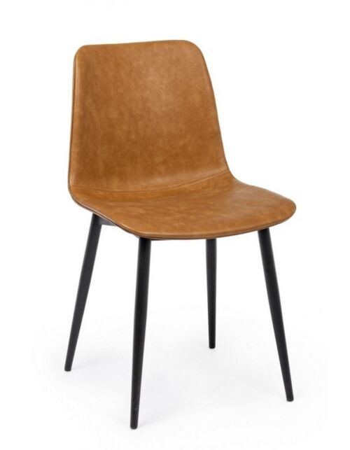 BIZZOTTO SEDIA KYRA PU CUOIO VINTAGE