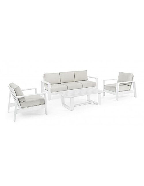 BIZZOTTO SET4 SALOTTO C-C BALTIC BIANCO YK11