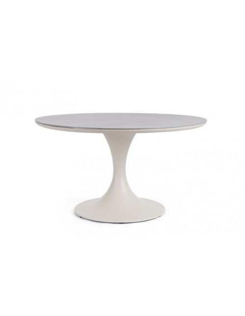 BIZZOTTO Tavolo da giardino ARNOLD D120 PELICAN
