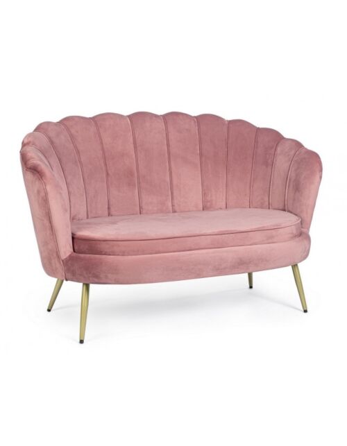 BIZZOTTO DIVANO 2P GILIOLA ROSA ANTIK