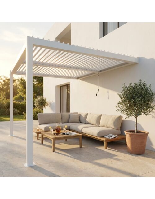 PERGOLA BIOCLIMATICA 3 X 4 ADDOSSATA