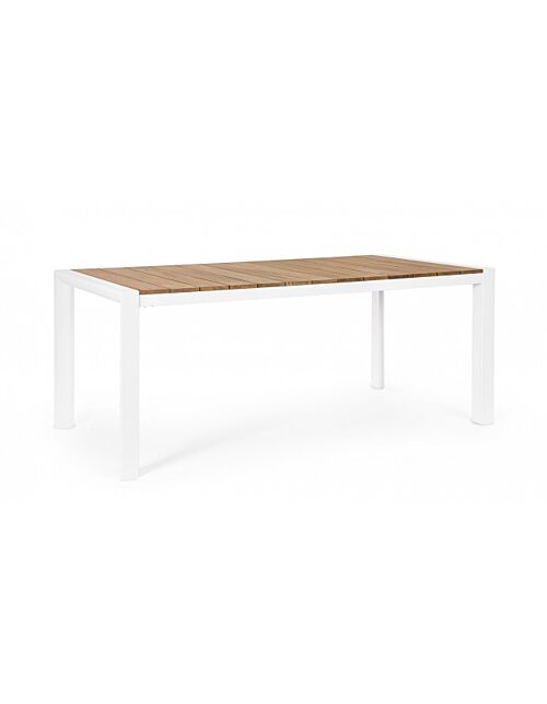 BIZZOTTO TAVOLO CAMERON 180X90 BIANCO GK50