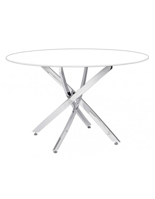 BIZZOTTO BASE TAVOLO GEORGE CROMO D120