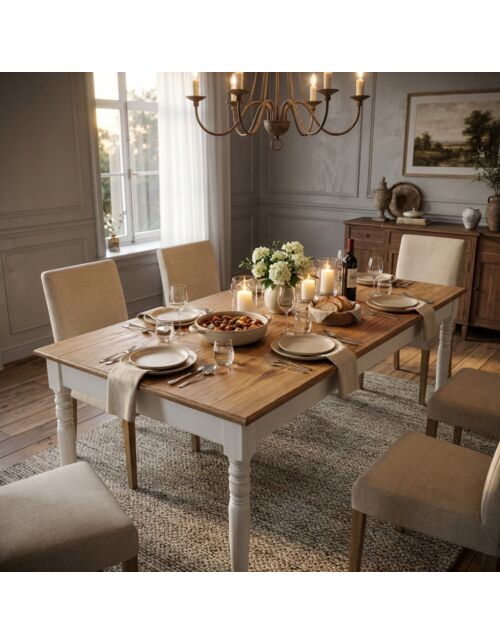 Tavolo da pranzo rettangolare RUPERT 200 × 100