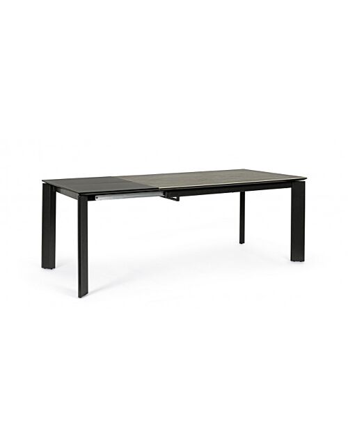 BIZZOTTO TAV ALL BRIVA GRIGIO-NERO 140-200X90