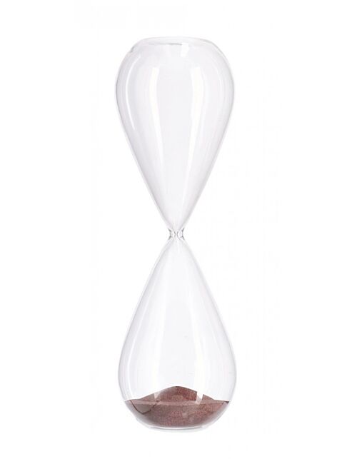 BIZZOTTO CLESSIDRA KRONOS TRASPAREN-MARRONE H38,3