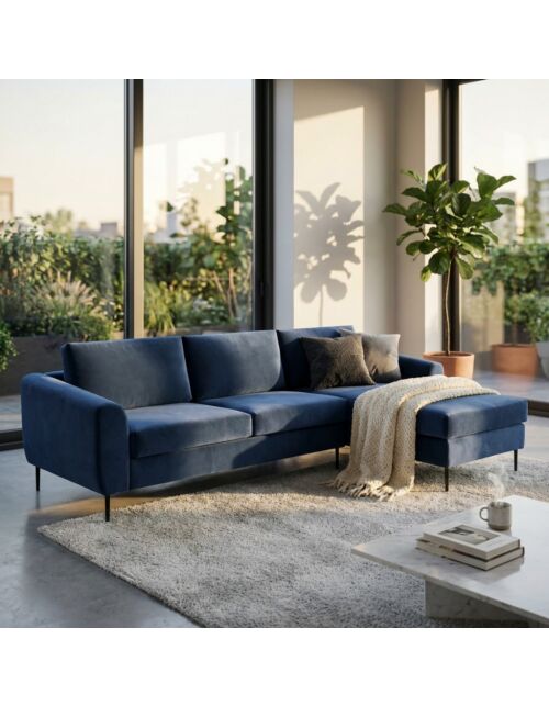 DIVANO CON CHAISE LONGUE GREGORY