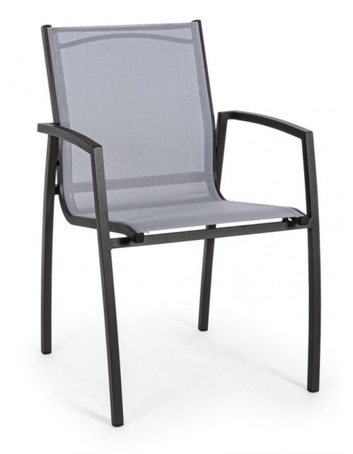 BIZZOTTO SEDIA C-BR HILLA ANTRACITE LH32