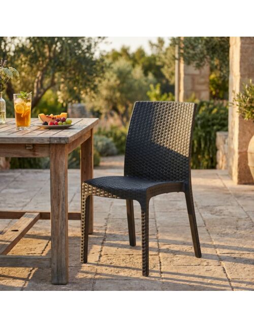 Sedia da giardino VIRGINIA colore Antracite WI-806916-ANTR