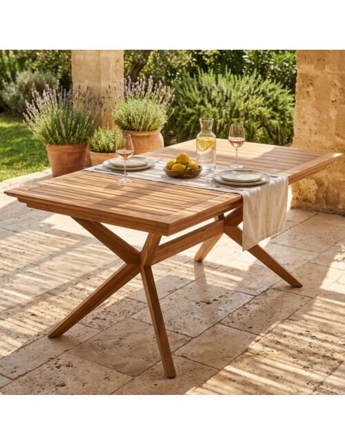 TAVOLO BALI 180/240 X 90