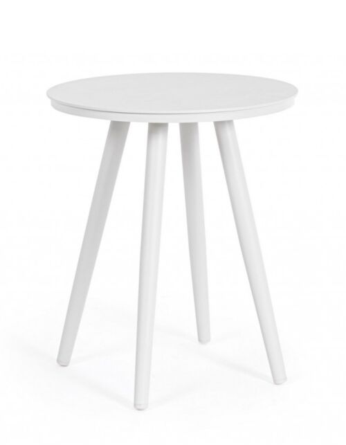 BIZZOTTO TAVOLINO SPACE D40 BIANCO QS20