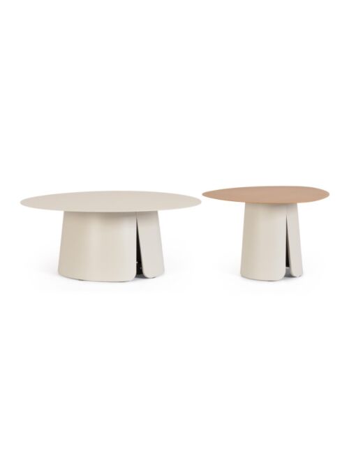 BIZZOTTO set 2 tavolini da giardino HAYDEN pelican