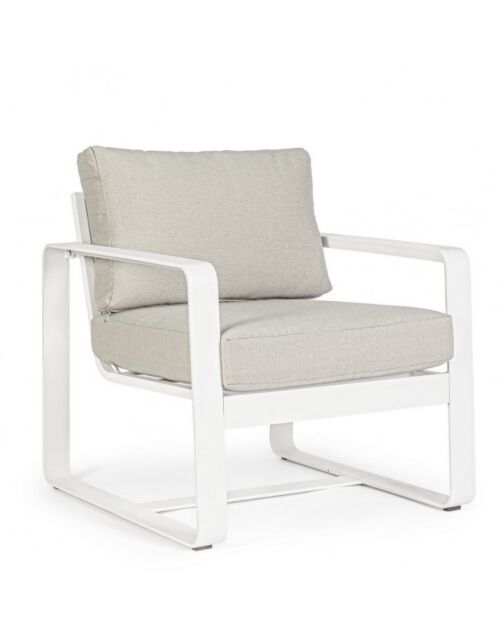 BIZZOTTO POLTRONA C-C MERRIGAN BIANCO YK11