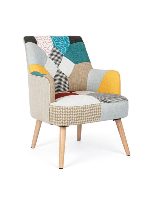 BIZZOTTO poltrona imbottita GALATEA patchwork