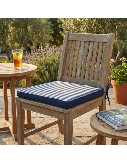 Cuscino seduta REAL riga blu - CU805722