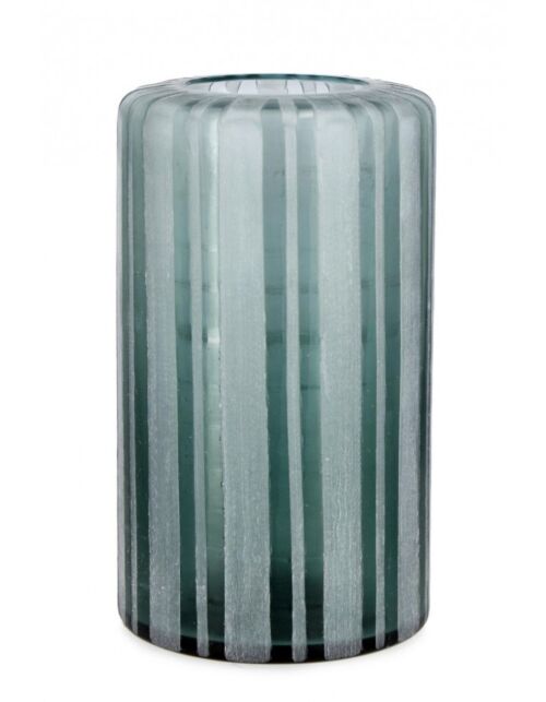 BIZZOTTO VASO ARUNI VT BLU GRIGIO H32
