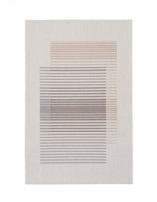 BIZZOTTO TAPPETO KINO BEIGE-BLU-ARANCIO 160X230