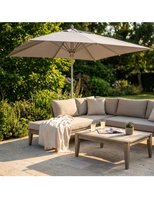 OMBRELLONE CRISTAL P/C ALLUMINIO 3 X 4